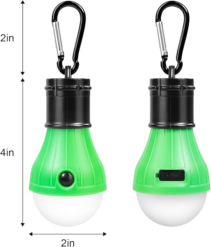Jarxin Led Camping Lantern USB Rechargeable, Outdoor Tent Lights - Image 2