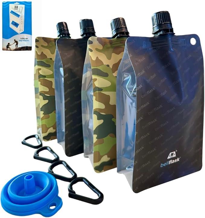 BellFlask - 15 oz. Plastic Flask, Metal-Free, BPA-Free by BellFlask