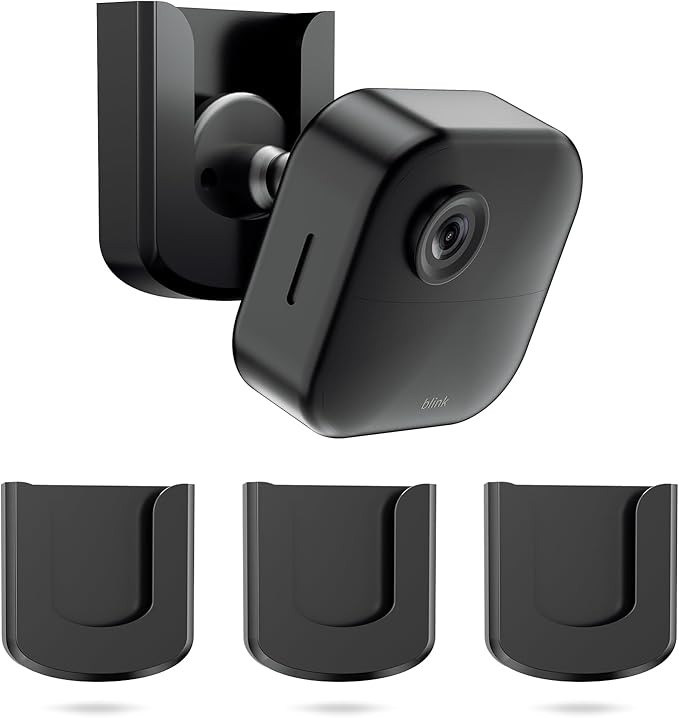 Blink Outdoor Camera Mount, No Drilling Mount Bracket Compatible by Hibezos