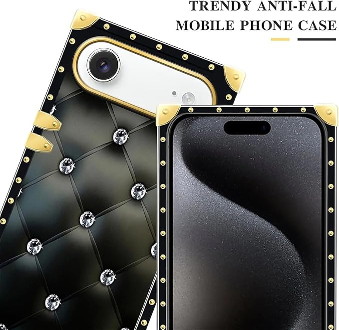 for iPhone 17 Air Case Luxury Golden Decoration - Image 4