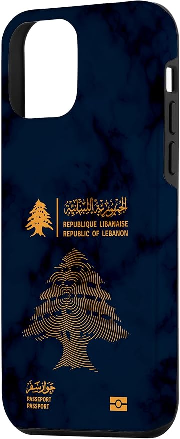 Lebanon, Lebanon Passport, Lebanon Flag, Lebanon map. Case - Image 2