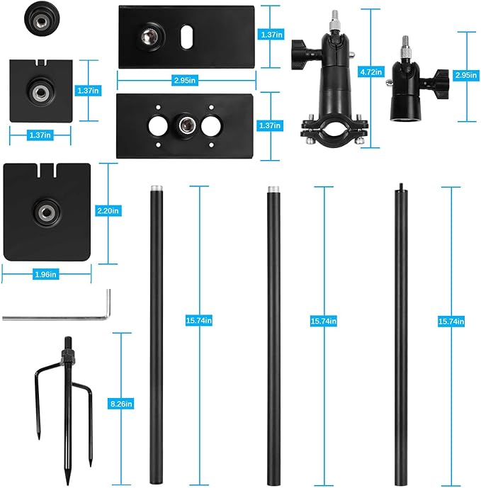 Universal Ground Stake Mount Bracket - Image 3