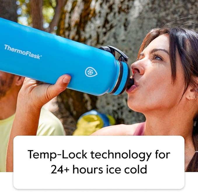 ThermoFlask Stainless Steel Water Bottles 2-Pack - Image 3