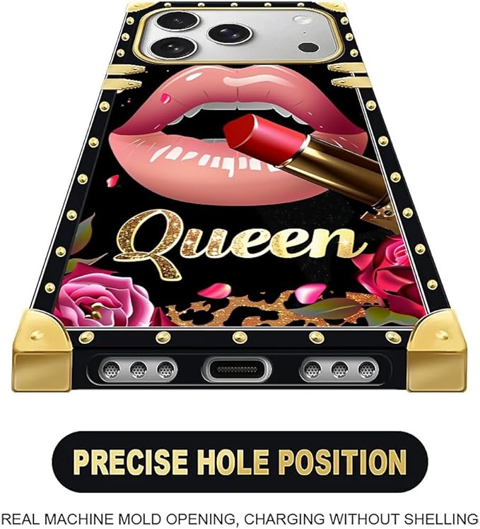 for iPhone 17 Pro Max Case Luxury Golden Decoration - Image 5