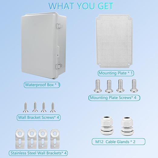 IP67 Waterproof Junction Box, ABS Plastic Electrical Enclosure - Image 7