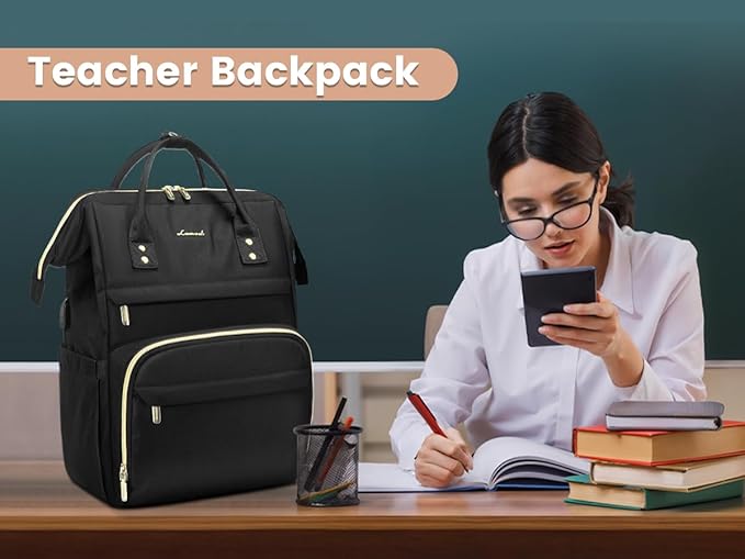 LOVEVOOK 17 inch Laptop Backpack Women, Large Travel Computer Back Pack - Image 6