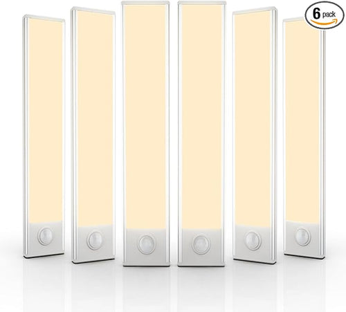 6 Pack Under Cabinet Lights Wireless, 32 LED Motion Sensor Light Indoor by AVEVA