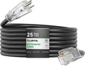 PLUGTUL Outdoor Extension Cord 25FT, 12 Gauge Extension Cord by PLUGTUL