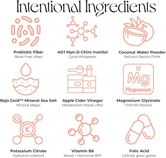 Iris Women’s Hormonal Health Daily Electrolyte Drink Mix | High Fiber, - Image 6