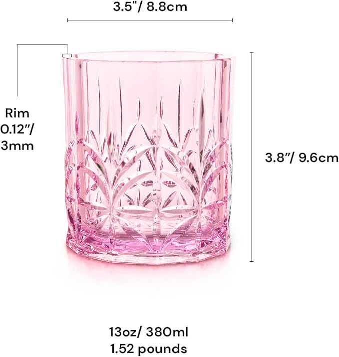 BELLAFORTE Shatterproof Tritan Plastic Short Tumbler, 13oz - Image 6