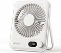 WHATOOK Small Desk Fan Personal Fans: 5000mah 25 Hours Battery Office Quiet by FashionCaring-MakeitYours
