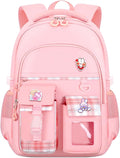 Cute Backpack for Teen Girls Kids Kawaii Bookbag Elementary Middle School by MININAI