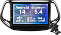 Android 14 Car Radio for 2+64G Jeep Compass/Patriot 2017-2019 10.1'' 1280 * 720 by beslove