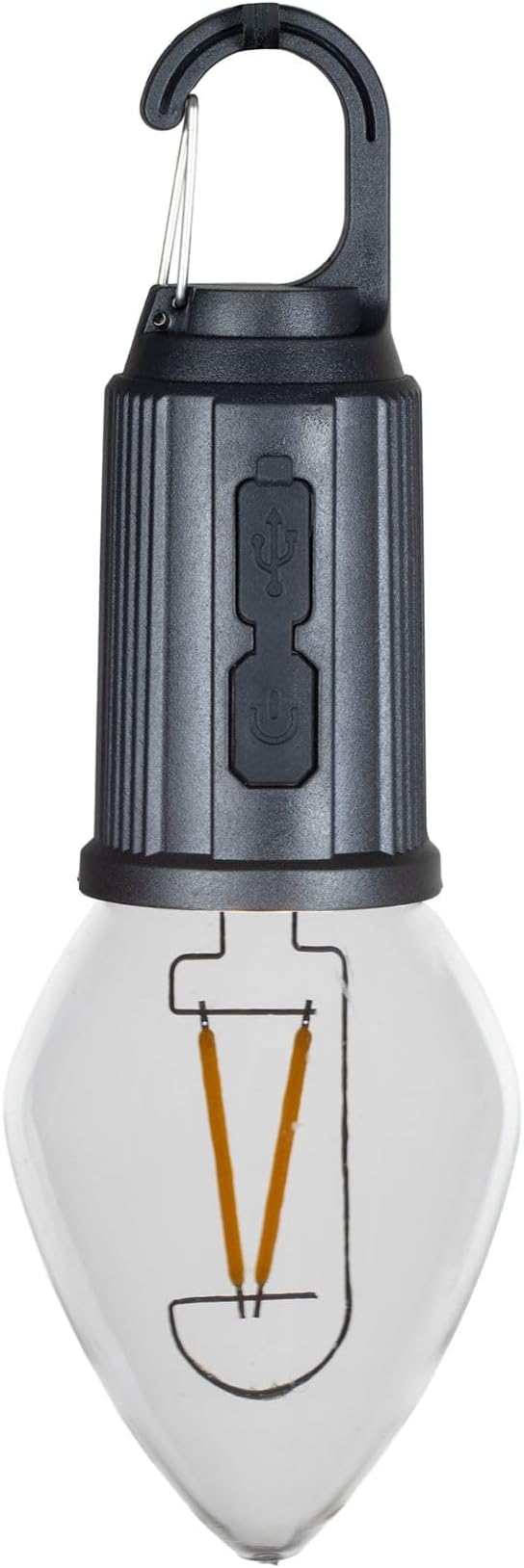 2-Pack Rechargeable Camp Light, Warm White LED Teardrop Bulb, Battery Powered - Image 8