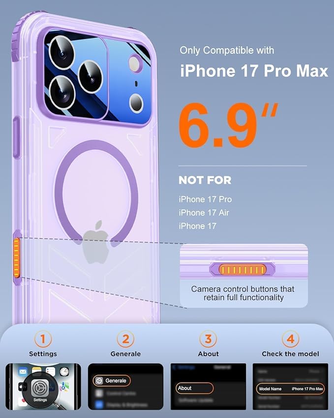 for iPhone 17 Pro Max Waterproof Case - Image 2