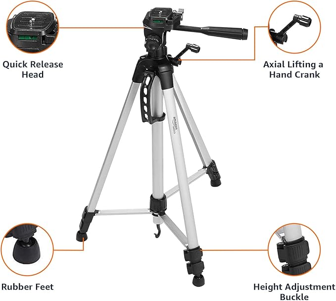 Amazon Basics 60-inch Lightweight DSLR Tripod - Image 7