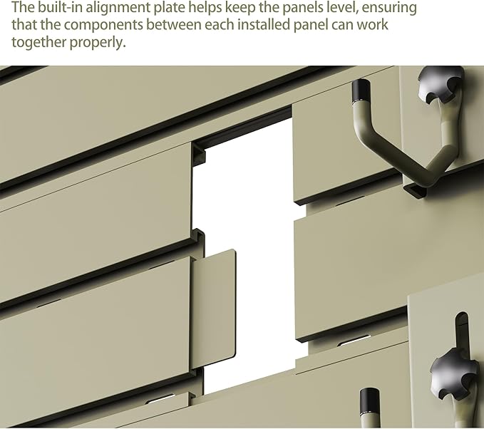 Gun Racks for Wall, Heavy-Duty Aluminium Slatwall Panels Gun Wall Mount Storage - Image 3