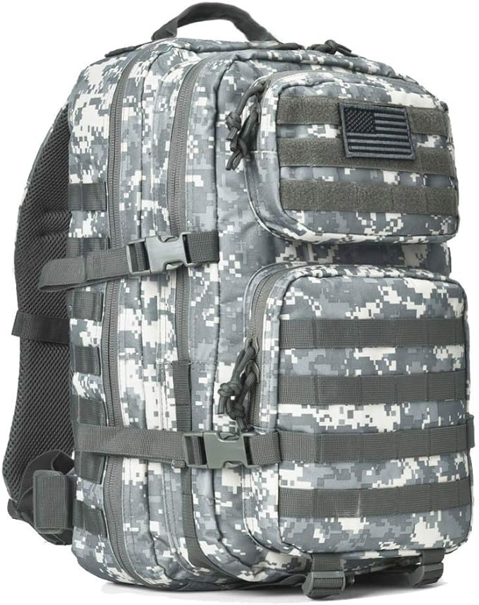 REEBOW GEAR Military Tactical Backpack Large Army 3 Day Assault Pack Molle Bag by REEBOWGEAR