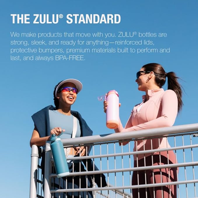 ZULU Base 40oz Stainless Steel Water Bottle - Image 10