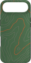 Backcountry Topo Guide Orange Lines Topographical Map Case by Unknown