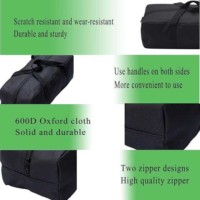 Heavy Duty Water-Resistant Duffle Organizer Bag - Image 7