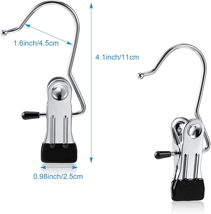 Hotop 36 Pieces Boot Hanger Clips - Image 2