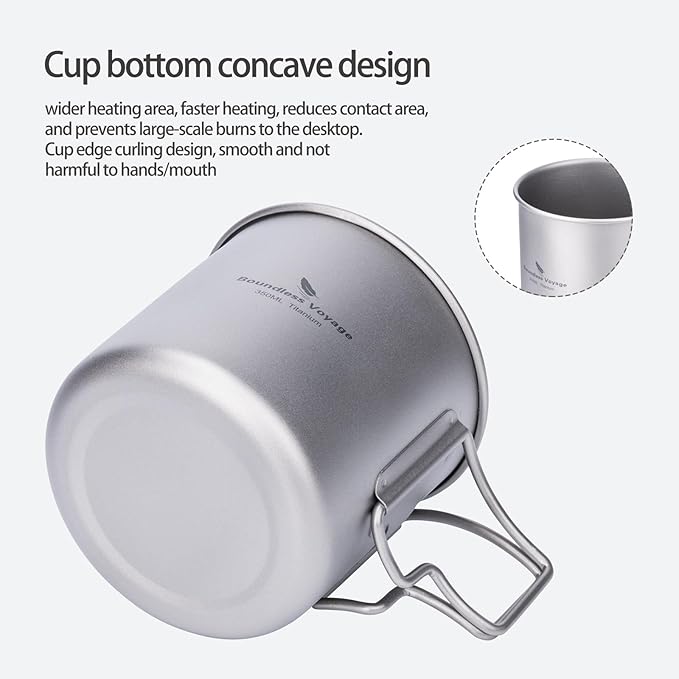iBasingo 220ml Titanium Cup - Image 3
