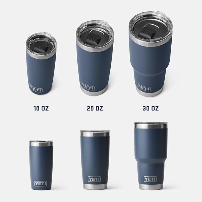 YETI Rambler 20 oz Stainless Steel Vacuum Insulated Tumbler w/MagSlider Lid - Image 8