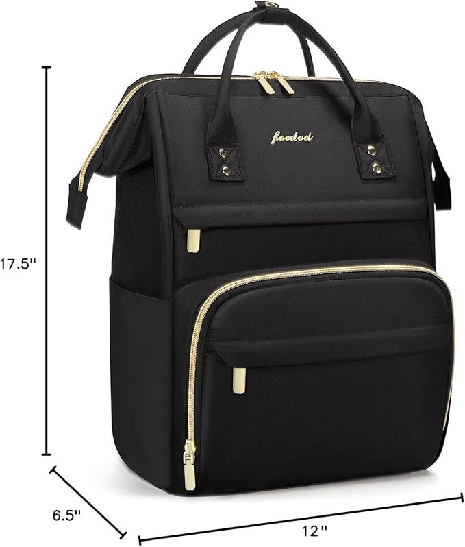 Focdod Women Laptop Backpack Work Bag - Image 9
