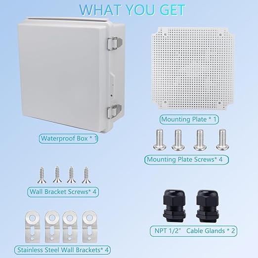 IP67 Waterproof Junction Box, ABS Plastic Electrical Enclosure - Image 5