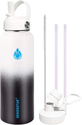 SENDESTAR Water Bottle 40oz Double Wall Vacuum Insulated Leak Proof Stainless by Sendestar