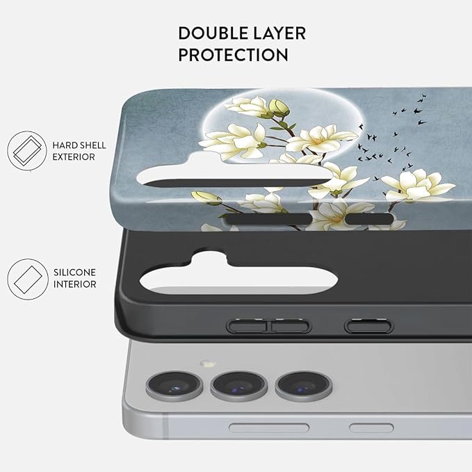 Compatible for Samsung Galaxy S25 Ultra 5G Case, Dual Layer Heavy Duty 2 in 1 - Image 2