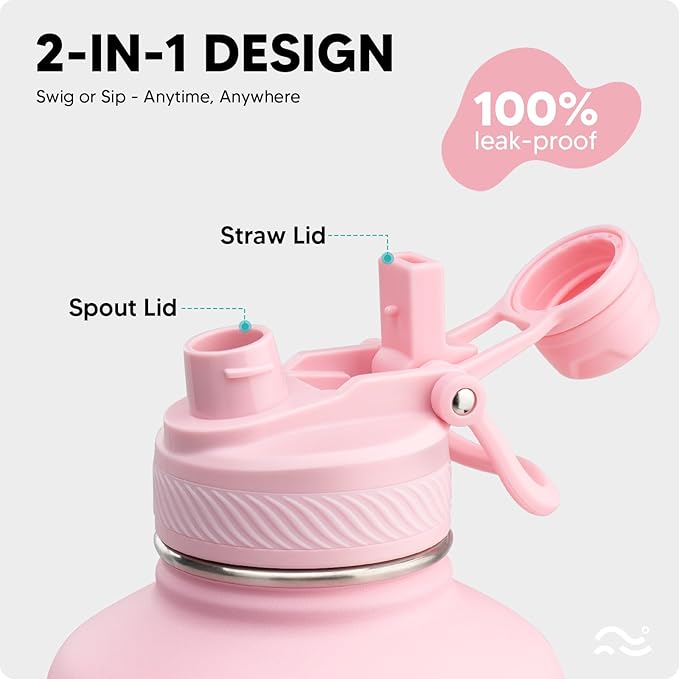 Swigina 64 oz Insulated Water Bottle - Image 2