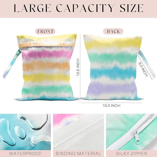 2 Pcs Wet Bag, Wet Dry Bag, Wet Bag - Image 2