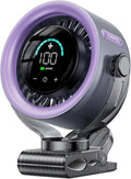 KIMMOO 4000mAh Rechargeable Portable Clip on Fan-100-Speed Touch Control by KIMMOO