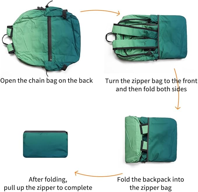 Lightweight Packable Foldable Backpack，Hiking backpack，Travel Backpack - Image 6
