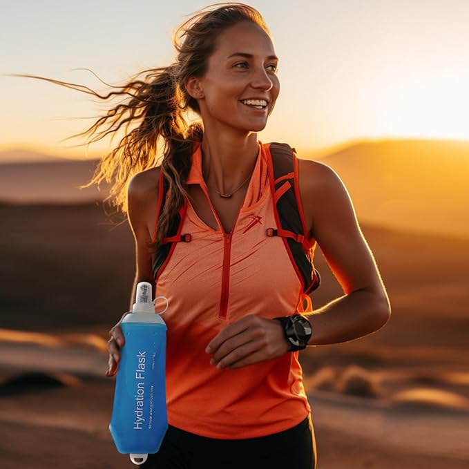 WILDREEDS 150ml Soft Flask, TPU Collapsible Soft Water Bottle - Image 5