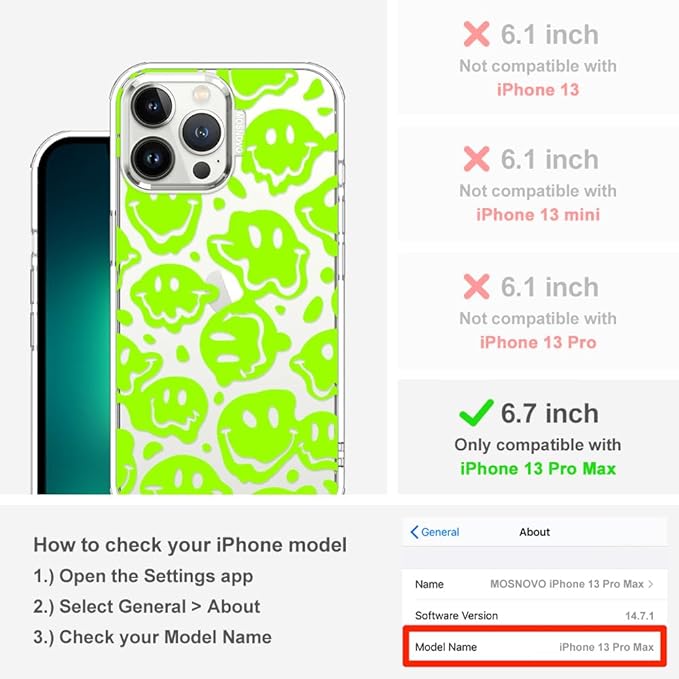 MOSNOVO Case for iPhone 13 Pro Max - Image 2