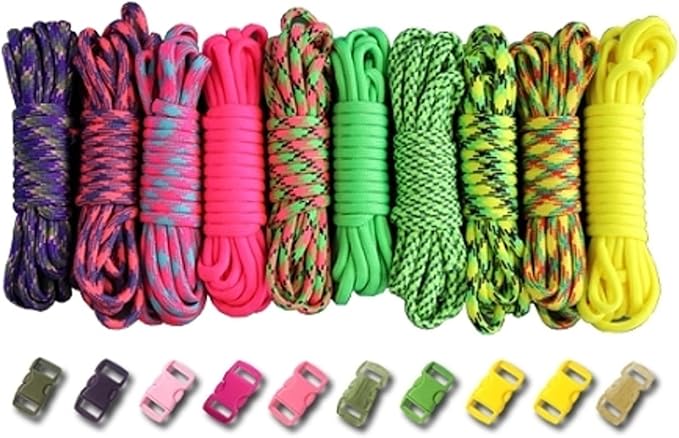 Paracord Planet 550lb Type III Paracord Combo Crafting Kits by ParacordPlanet