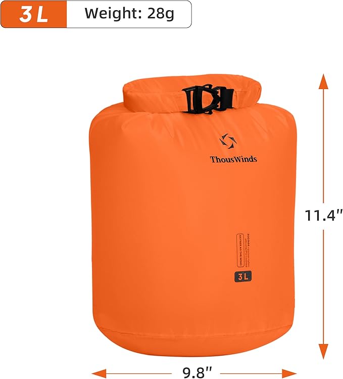 Thous Winds Ultralight Dry Bag, Waterproof Storage Sacks - Image 7