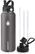 SENDESTAR Stainless Steel Water Bottle, Wide Mouth 32 oz Water Bottle by Sendestar
