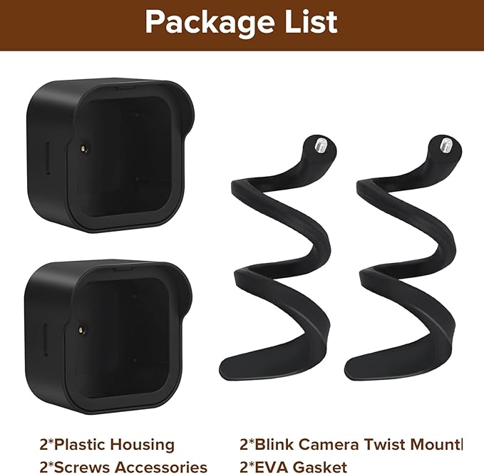 2Pack Flexible Twist Mount for All-New Blink Outdoor 4 & Blink Outdoor - Image 7