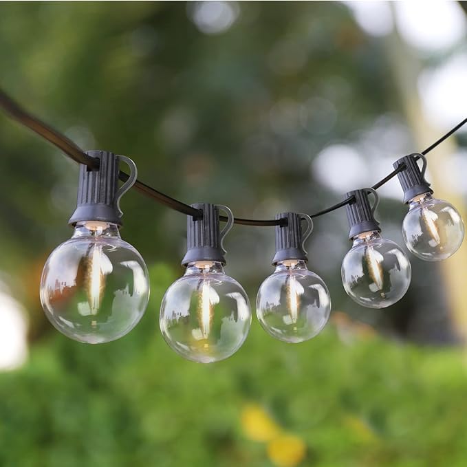 Mlambert 150Ft Outdoor String Lights, G40 Globe Patio Lights - Image 4