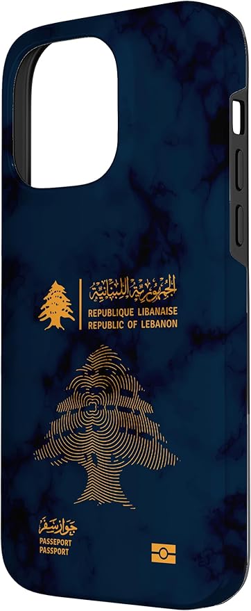 Lebanon, Lebanon Passport, Lebanon Flag, Lebanon map. Case - Image 2