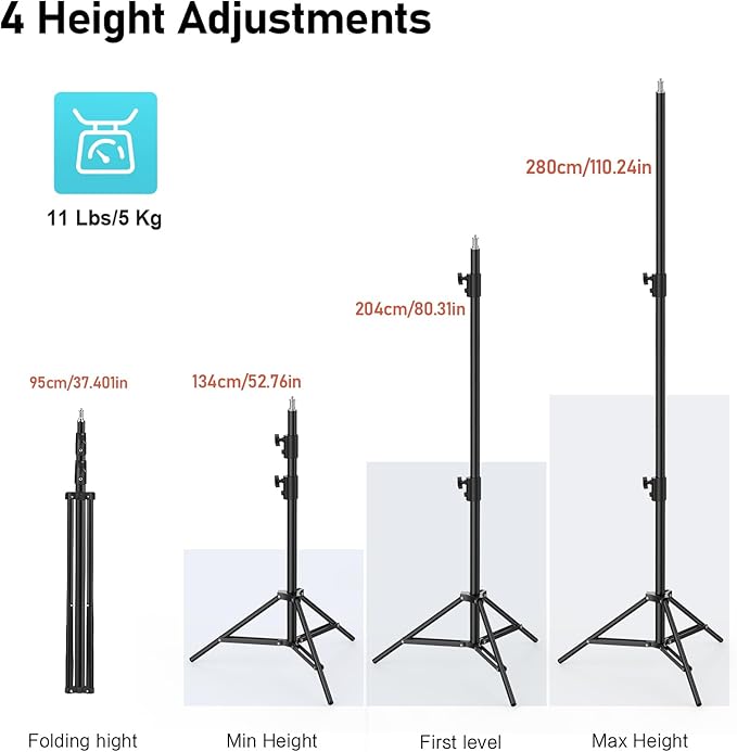 Photography Light Stand, Wedding Outdoor Video Shooting - Image 2