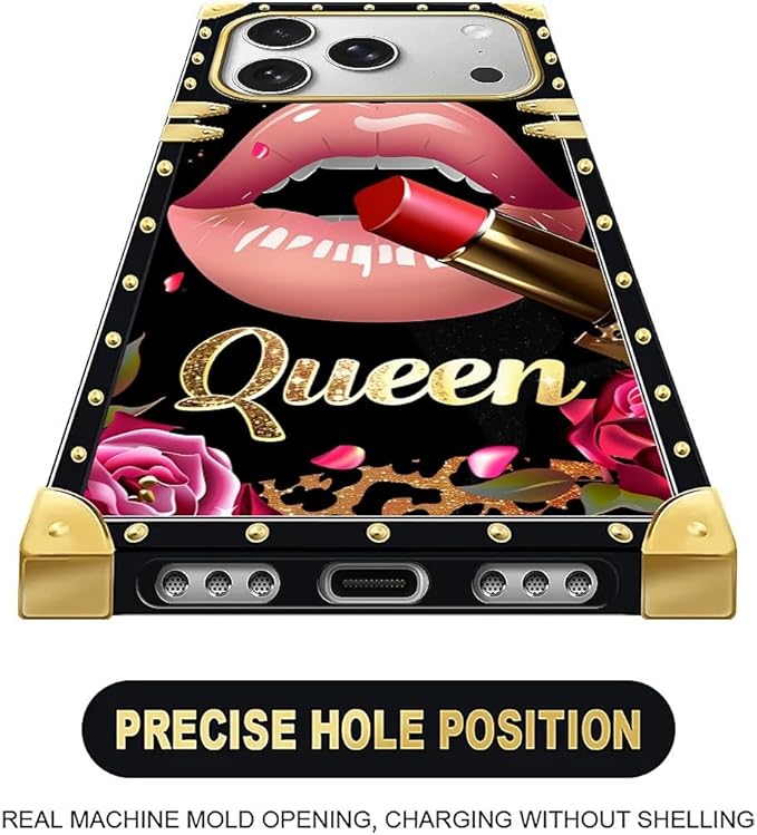 for iPhone 17 Pro Case Luxury Golden Decoration - Image 5