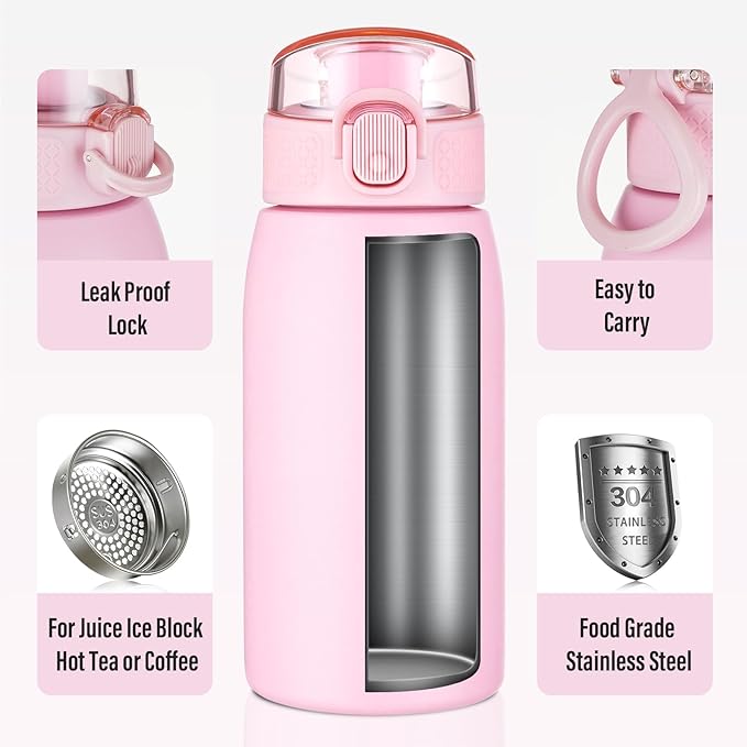 Insulated Water Bottle 12 oz - Image 4