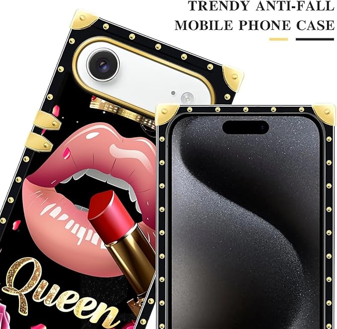 for iPhone 17 Air Case Luxury Golden Decoration - Image 4