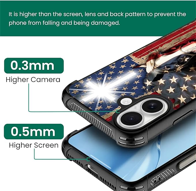 for iPhone 17 Case, for MagSafe Graphic Design for Girl Boy Soft Silicone Hard - Image 2