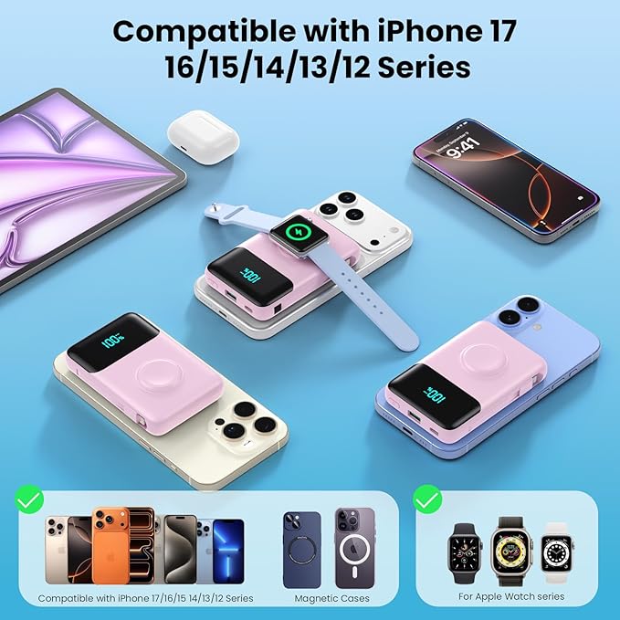 Magnetic Portable Charger for iPhone - Image 4